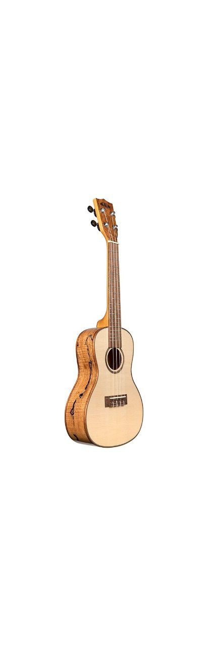 KALA KA-FMCG Concert Solid Spruce Top - Flame Maple B/S