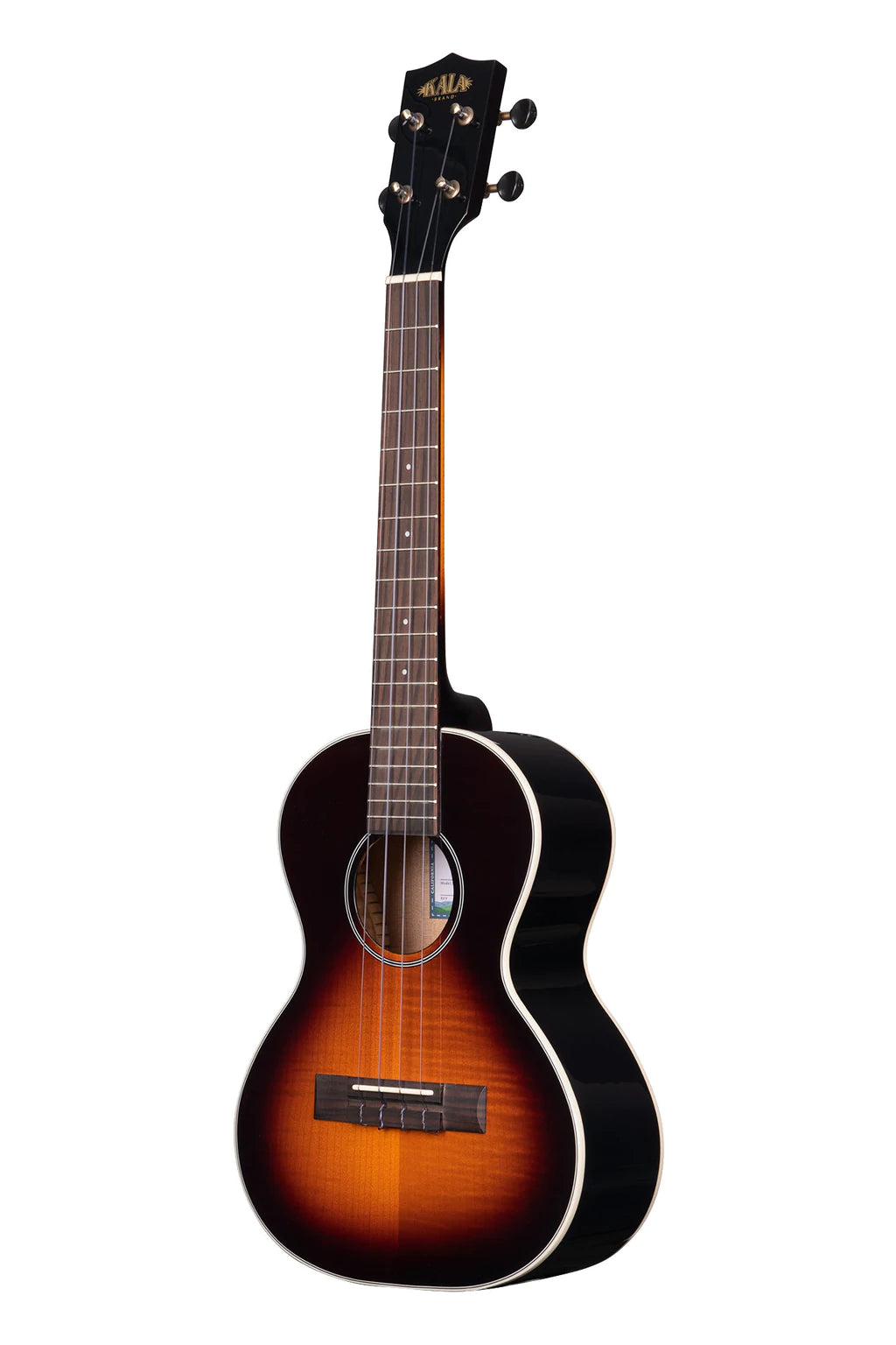 KALA KA-FMTB-T GLOSS FLAME MAPLE TOBACCO BURST TENOR UKULELE