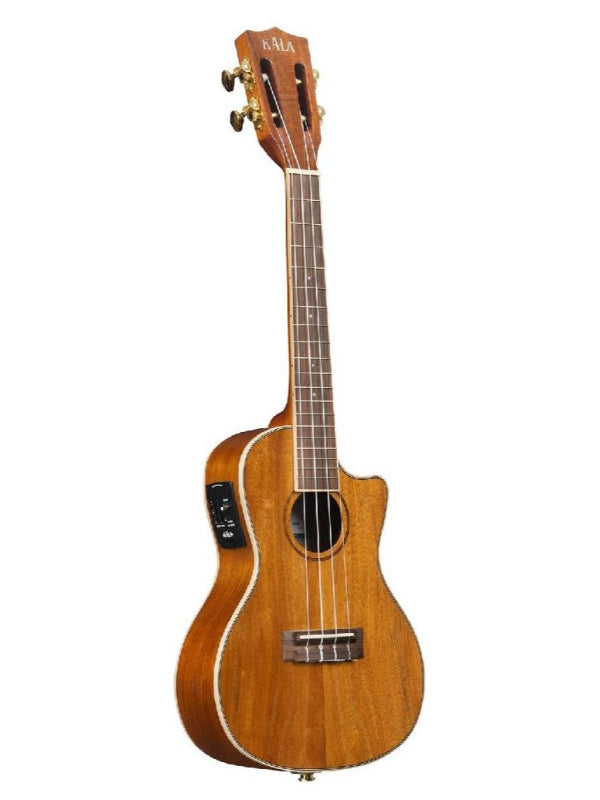 KALA KA-KCGE-C HAWAIIAN KOA GLOSS CONCERT CUTAWAY W/ EQ UKULELE