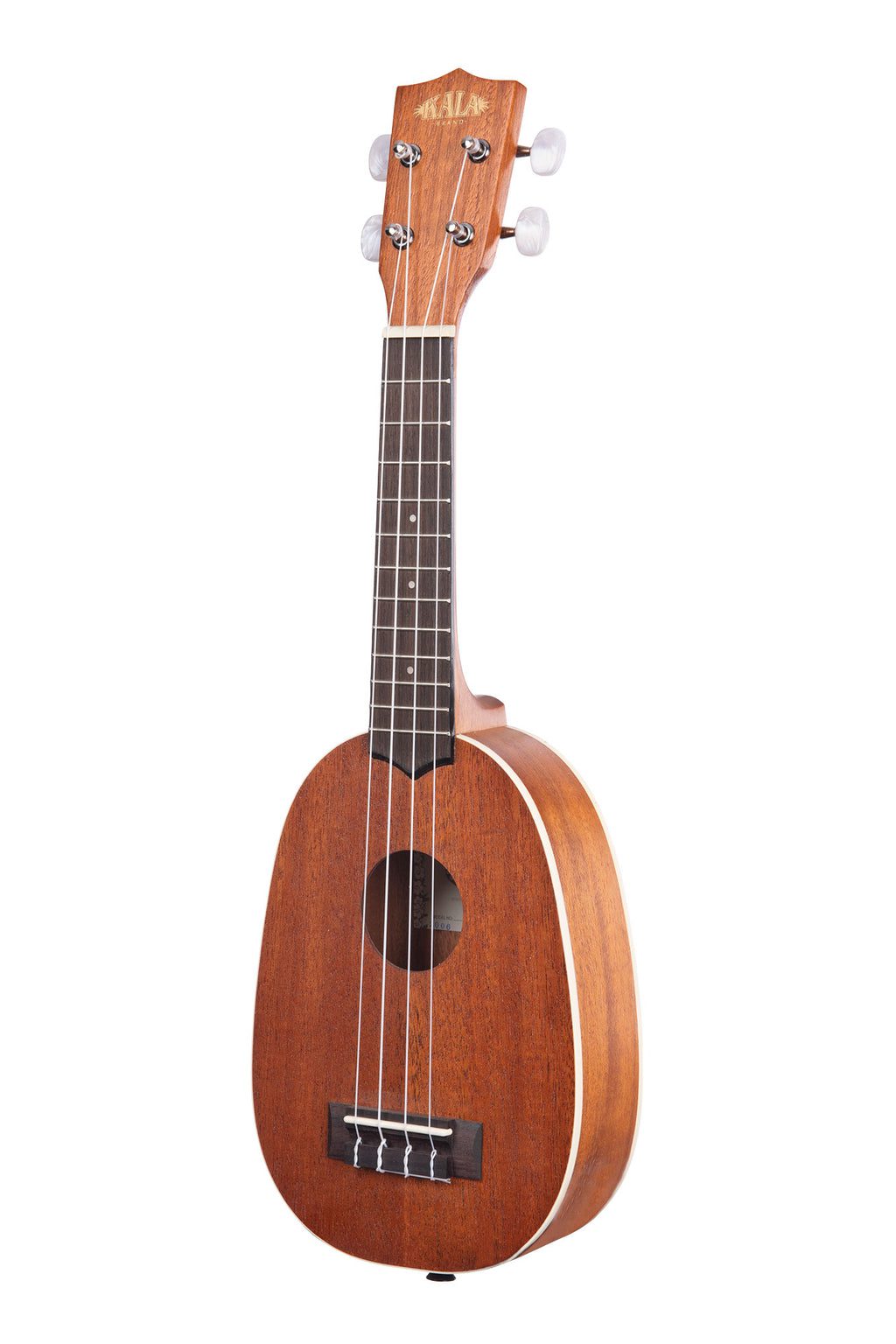 KALA KA-P SATIN MAHOGANY SOPRANO PINEAPPLE UKULELE