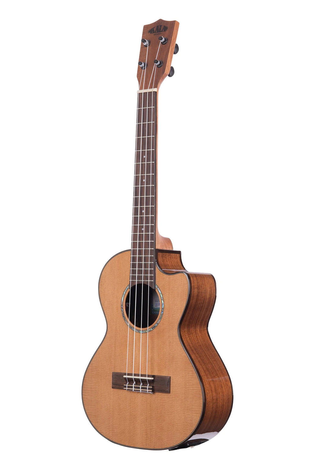 KALA KA-SCAC-T-CE GLOSS SOLID CEDAR TOP ACACIA TENOR WITH CUTAWAY &amp; EQ UKULELE