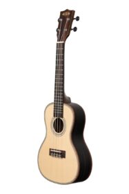 KALA KA-SSEBY-C SOLID SPRUCE TOP STRIPED EBONY CONCERT