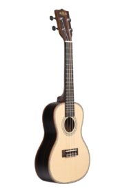 KALA KA-SSEBY-C SOLID SPRUCE TOP STRIPED EBONY CONCERT