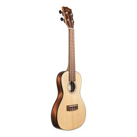 KALA KA-SSTU-C SOLID SPRUCE TRAVEL CONCERT UKULELE