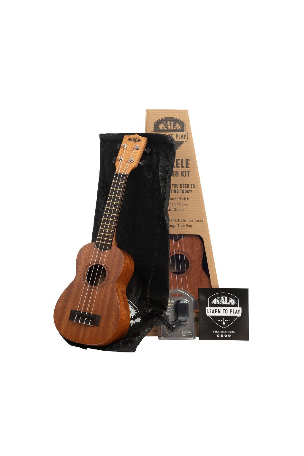 KALA KALA-LTP-S LEARN TO PLAY SOPRANO UKULELE STARTER KIT