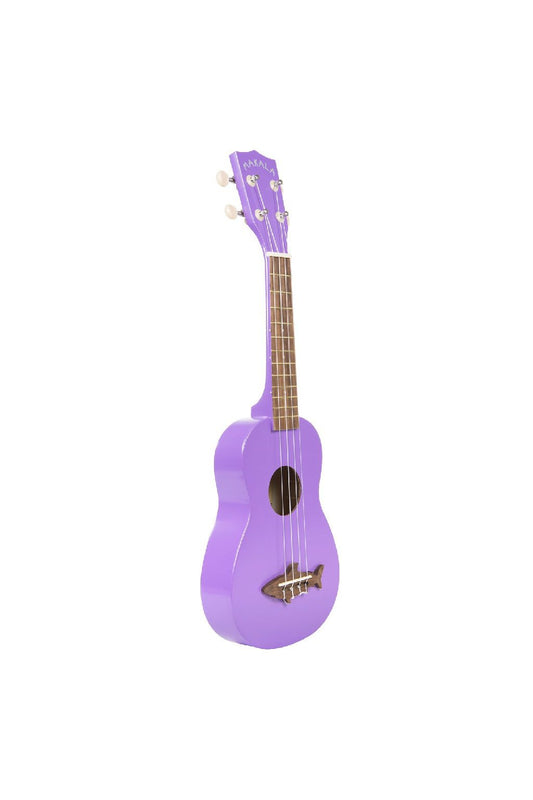 KALA MK-SS/PUR SEA URCHIN PURPLE SOPRANO SHARK UKULELE