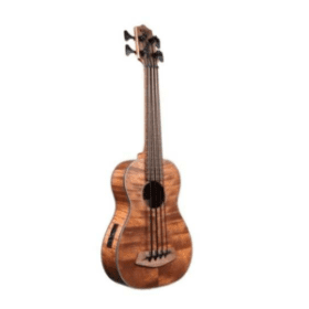 KALA  U-BASS EMFS  EXOTIC MAHOGANY ACOUSTIC-ELECTRIC U•BASS® UKULELE