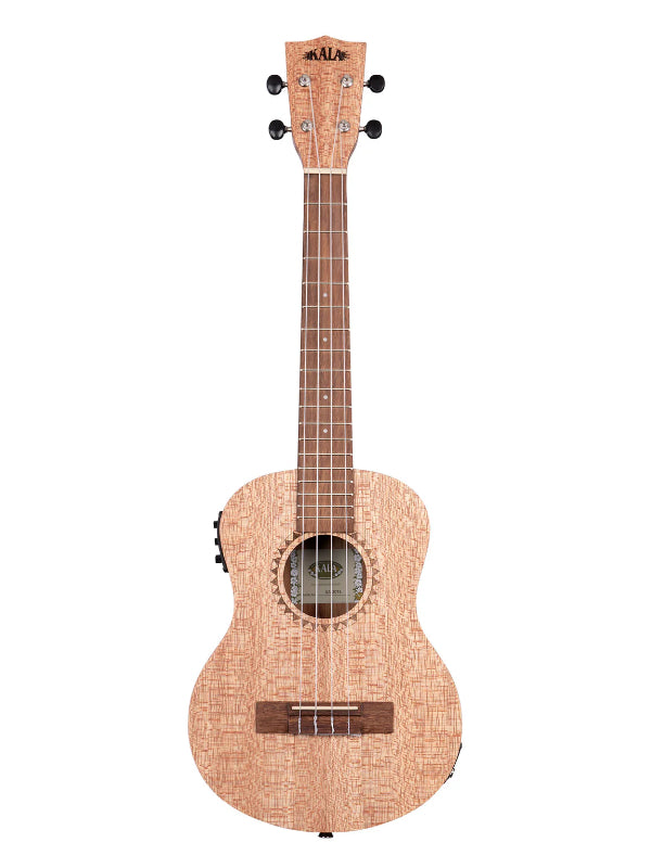 KALA KA-20TE  BURLED MERANTI TENOR WITH EQ UKULELE