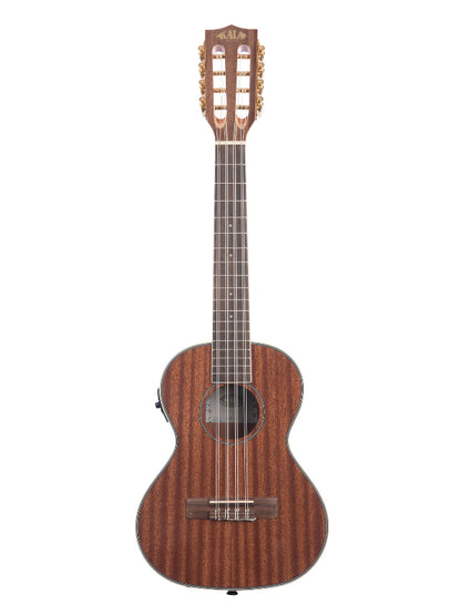 KALA KA-8E GLOSS MAHOGANY TENOR 8-STRING W/ EQ UKULELE