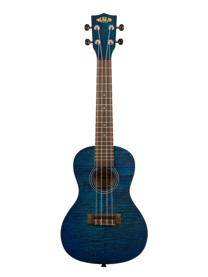 KALA KA-CEMB BLUE EXOTIC MAHOGANY CONCERT UKULELE