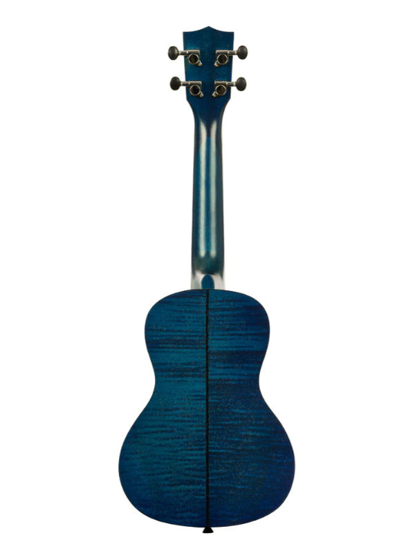 KALA KA-CEMB BLUE EXOTIC MAHOGANY CONCERT UKULELE