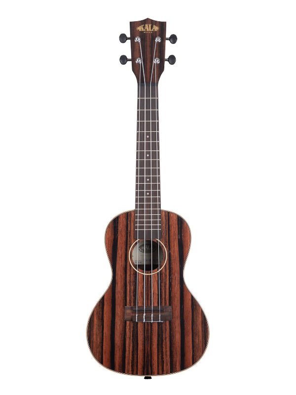 KALA KA-EBY-C STRIPED EBONY CONCERT UKULELE