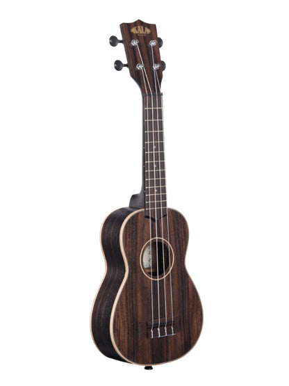 KALA KA-EBY-S STRIPED EBONY SOPRANO UKULELE