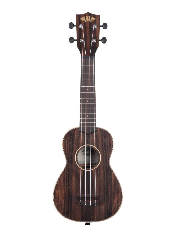 KALA KA-EBY-S STRIPED EBONY SOPRANO UKULELE