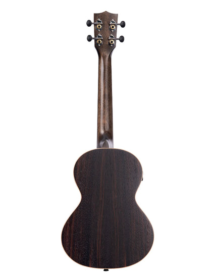 KALA KA-EBY-TE STRIPED EBONY TENOR W/ EQ UKULELE