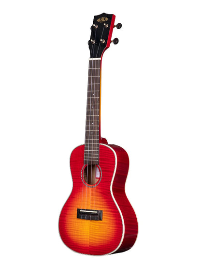 KALA KA-FMCB-C GLOSS FLAME MAPLE CHERRY BURST CONCERT