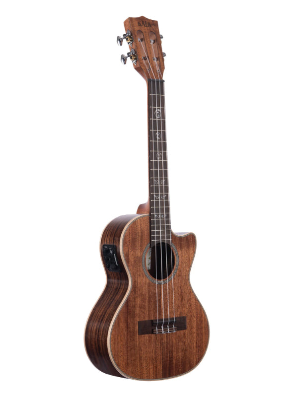 KALA KA-SA-TE-C SOLID ACACIA TENOR CUTAWAY W/ EQ UKULELE