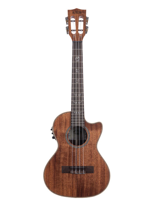 KALA KA-SA-TE-C SOLID ACACIA TENOR CUTAWAY W/ EQ UKULELE