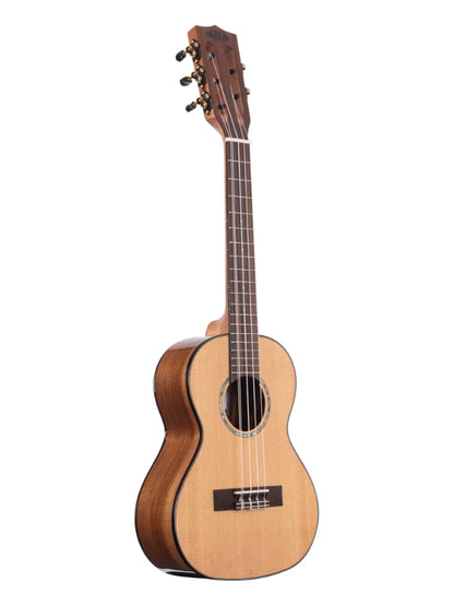 KALA KA-SCAC-T5 GLOSS SOLID CEDAR TOP ACACIA 5 STRING TENOR UKULELE