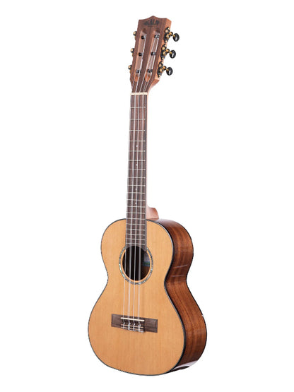KALA KA-SCAC-T6 GLOSS SOLID CEDAR TOP ACACIA 6 STRING TENOR UKULELE