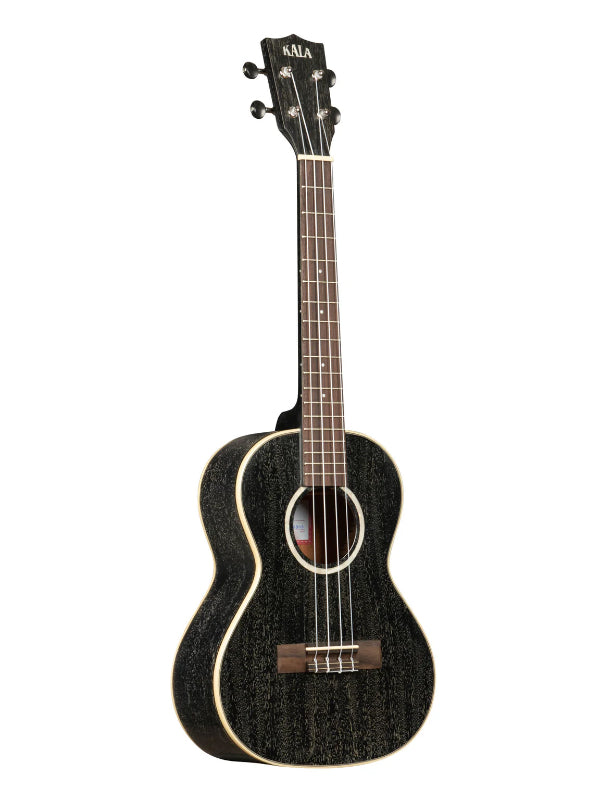 Kala KA-SDH-T Salt & Pepper Doghair Mahogany Tenor Ukulele With Bag
