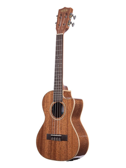 KALA KA-SMH-TG-CE ALL SOLID GLOSS MAHOGANY TENOR CUTAWAY W/ EQ UKULELE