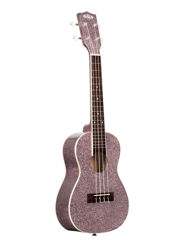 KALA KA-SPRK-PINK  PINK CHAMPAGNE SPARKLE CONCERT UKULELE