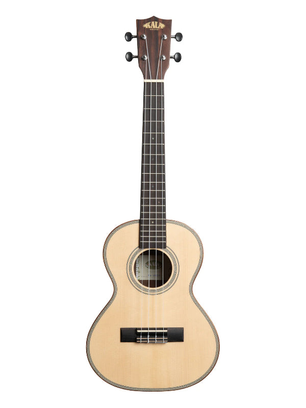 KALA  KA-SSEBY-T SOLID SPRUCE TOP STRIPED EBONY TENOR UKULELE