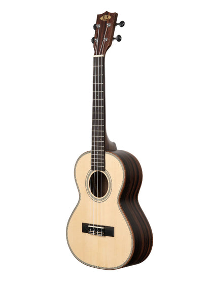 KALA  KA-SSEBY-T SOLID SPRUCE TOP STRIPED EBONY TENOR UKULELE