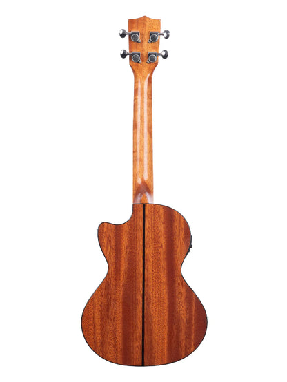 KALA KA-STGE-C  SOLID  SPRUCE MAHOGANY TENOR CUTAWAY W/ EQ UKULELE