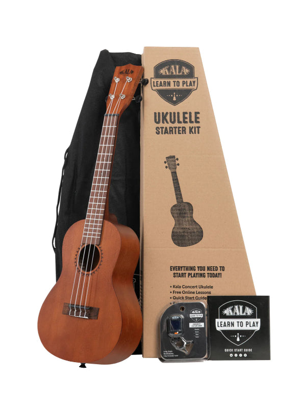 KALA KALA-LTP-C LEARN TO PLAY UKULELE CONCERT STARTER KIT