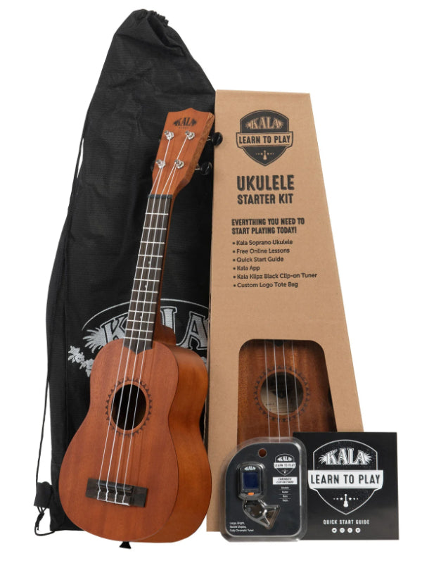 Kala KALA-LTP-S Learn To Play Soprano Starter Kit Ukulele