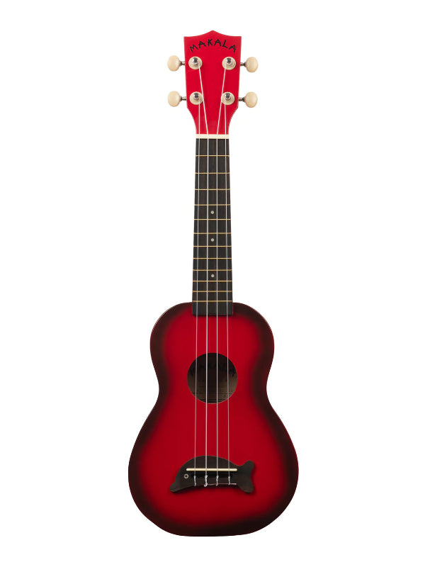KALA MK-SD/RDBURST RED BURST SOPRANO DOLPHIN UKULELE