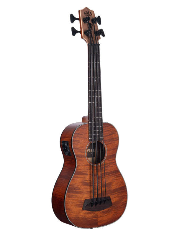 KALA  U-BASS EMFS  EXOTIC MAHOGANY ACOUSTIC-ELECTRIC U•BASS® UKULELE