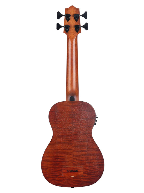 KALA  U-BASS EMFS  EXOTIC MAHOGANY ACOUSTIC-ELECTRIC U•BASS® UKULELE