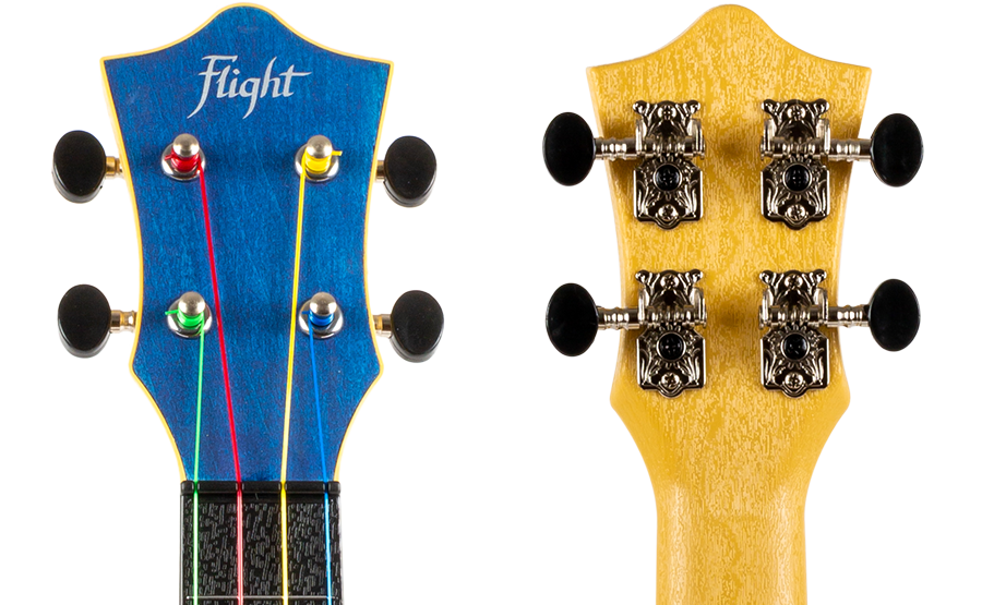 Flight TUSL Long Neck Soprano Travel Ukulele Kidz