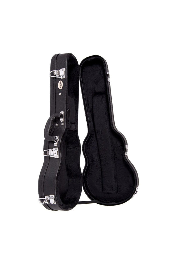 Kala BCC-AT Concert Black Archtop Ukulele Hardcase