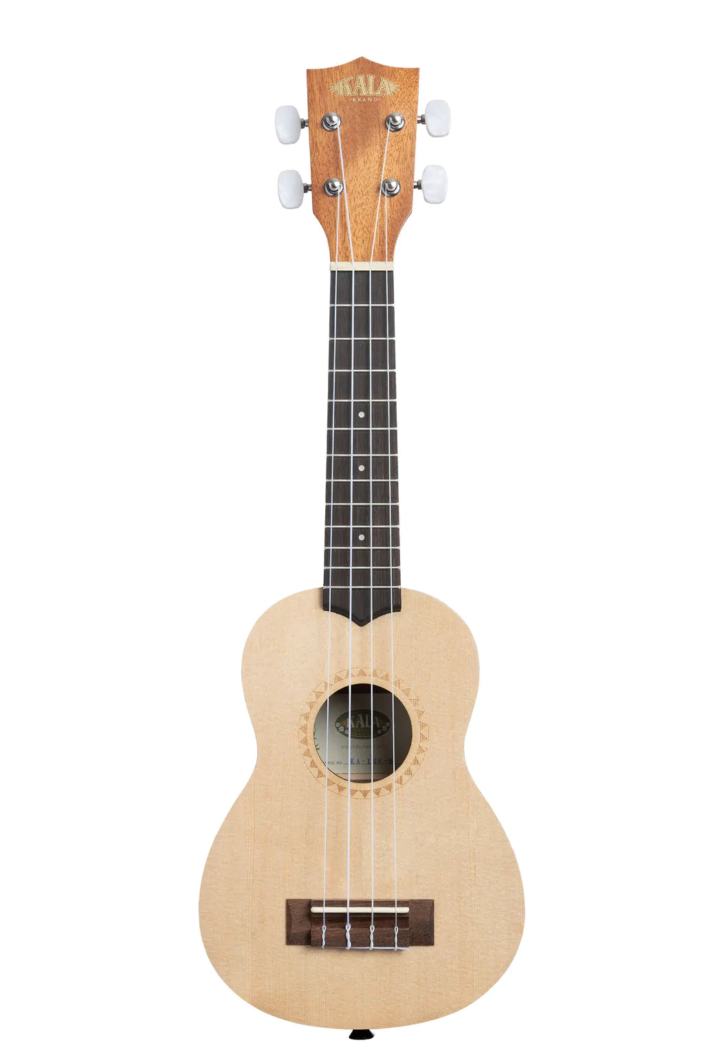 Kala KA-15S-S Satin Spruce Top Mahogany Soprano Ukulele