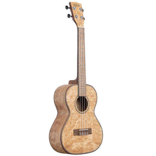 Kala KA-CARA-BUR-T Tenor Satin Burled Cypress Ukulele