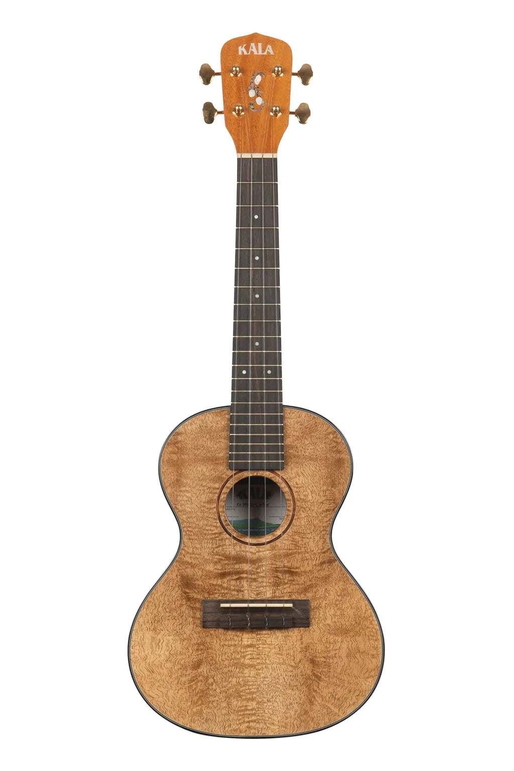 Kala KA-MNGG-C All Solid Curly Mango Metropolitan™ Concert Ukulele