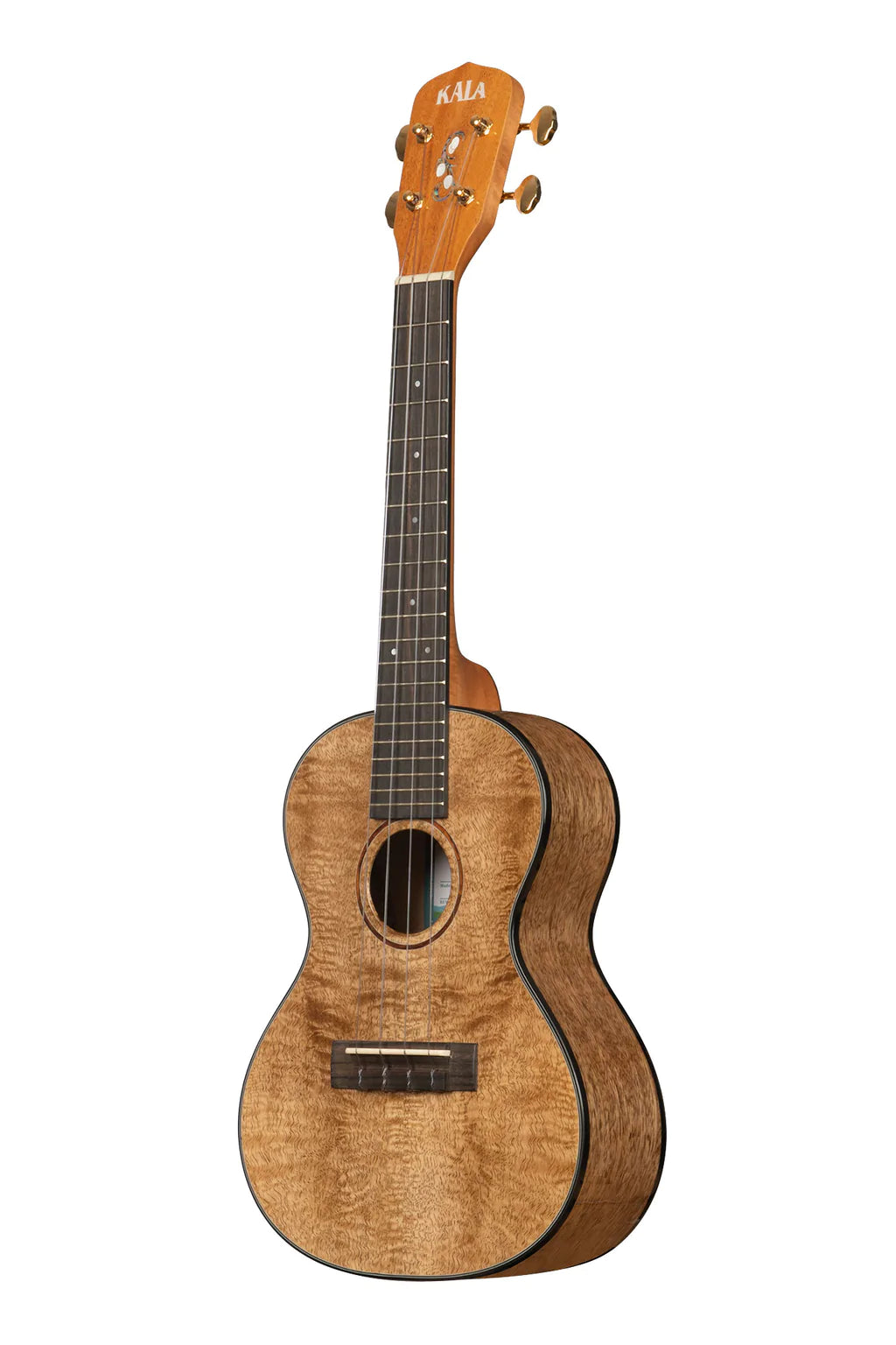 Kala KA-MNGG-C All Solid Curly Mango Metropolitan™ Concert Ukulele