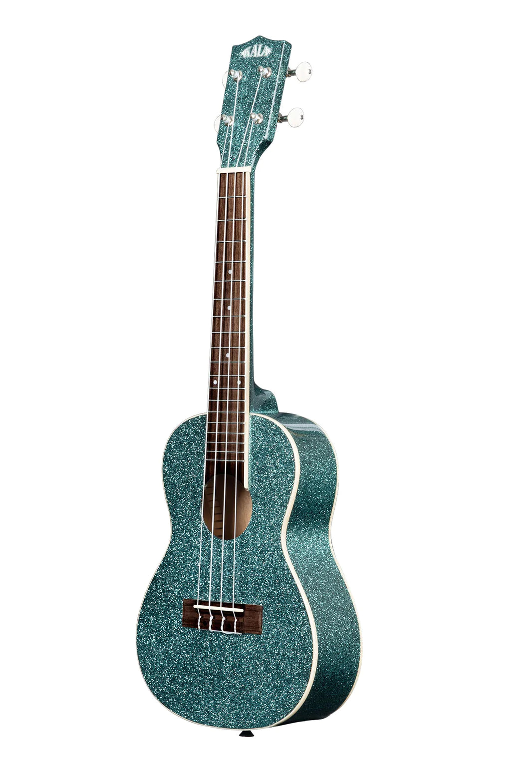 Kala KA-SPRK-AQUA Rhapsody in Blue Sparkle Concert Ukulele