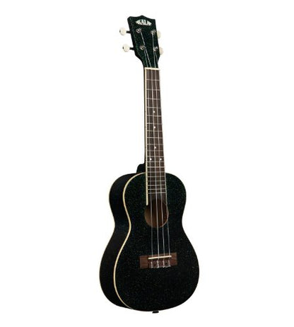 Kala KA-SPRK-BLACK Galaxy Black Sparkle Concert Ukulele