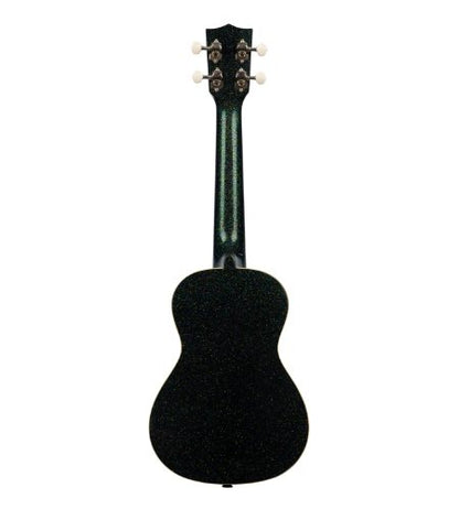 Kala KA-SPRK-BLACK Galaxy Black Sparkle Concert Ukulele