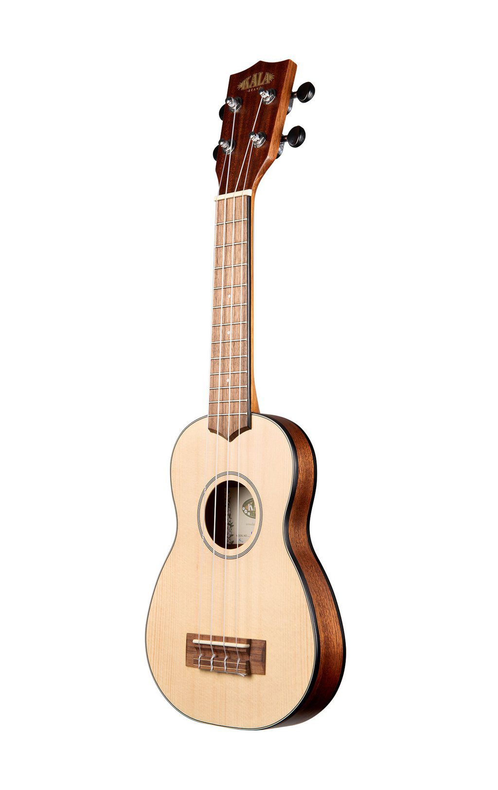 KALA KA-SSTU-S SOLID SPRUCE TRAVEL SOPRANO UKULELE