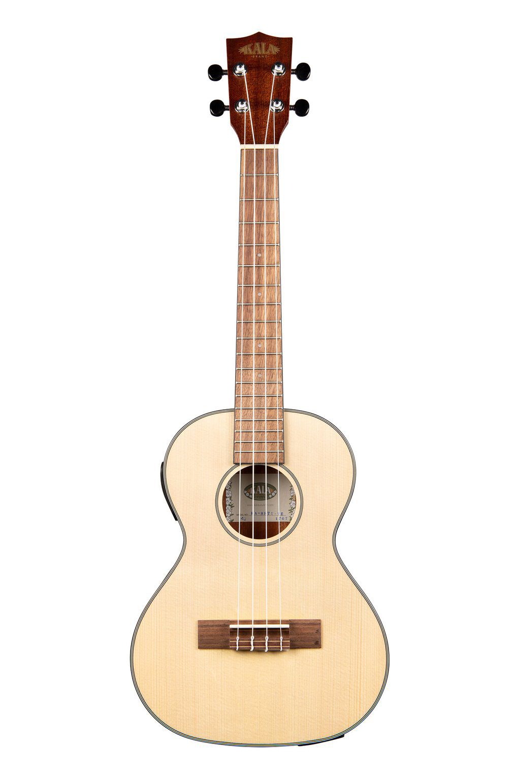 KALA KA-SSTU-TE SOLID SPRUCE TRAVEL TENOR UKULELE W/EQ