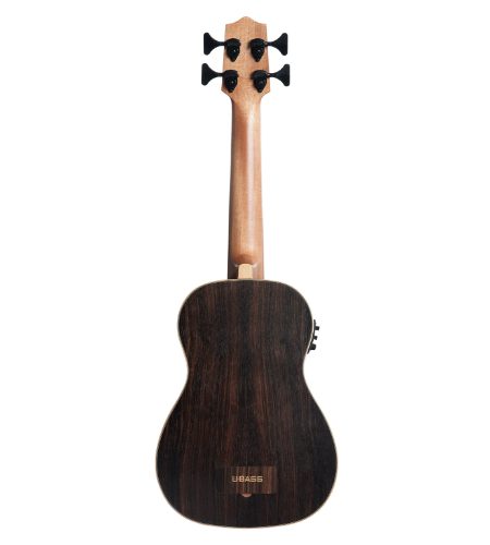 Kala UBASS-EBY-FS Striped Ebony Fretted Acoustic-Electric U•BASS®