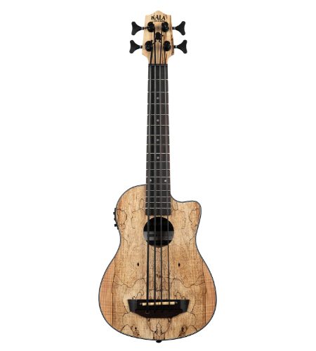 Kala UBASS-SP-MAPL-FS Spalted Maple Acoustic-Electric U•BASS®