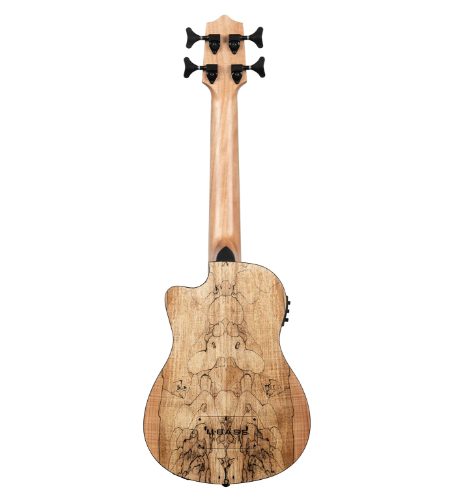 Kala UBASS-SP-MAPL-FS Spalted Maple Acoustic-Electric U•BASS®