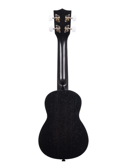 Kala KA-15S-BLK Black Satin Mahogany Soprano Ukulele